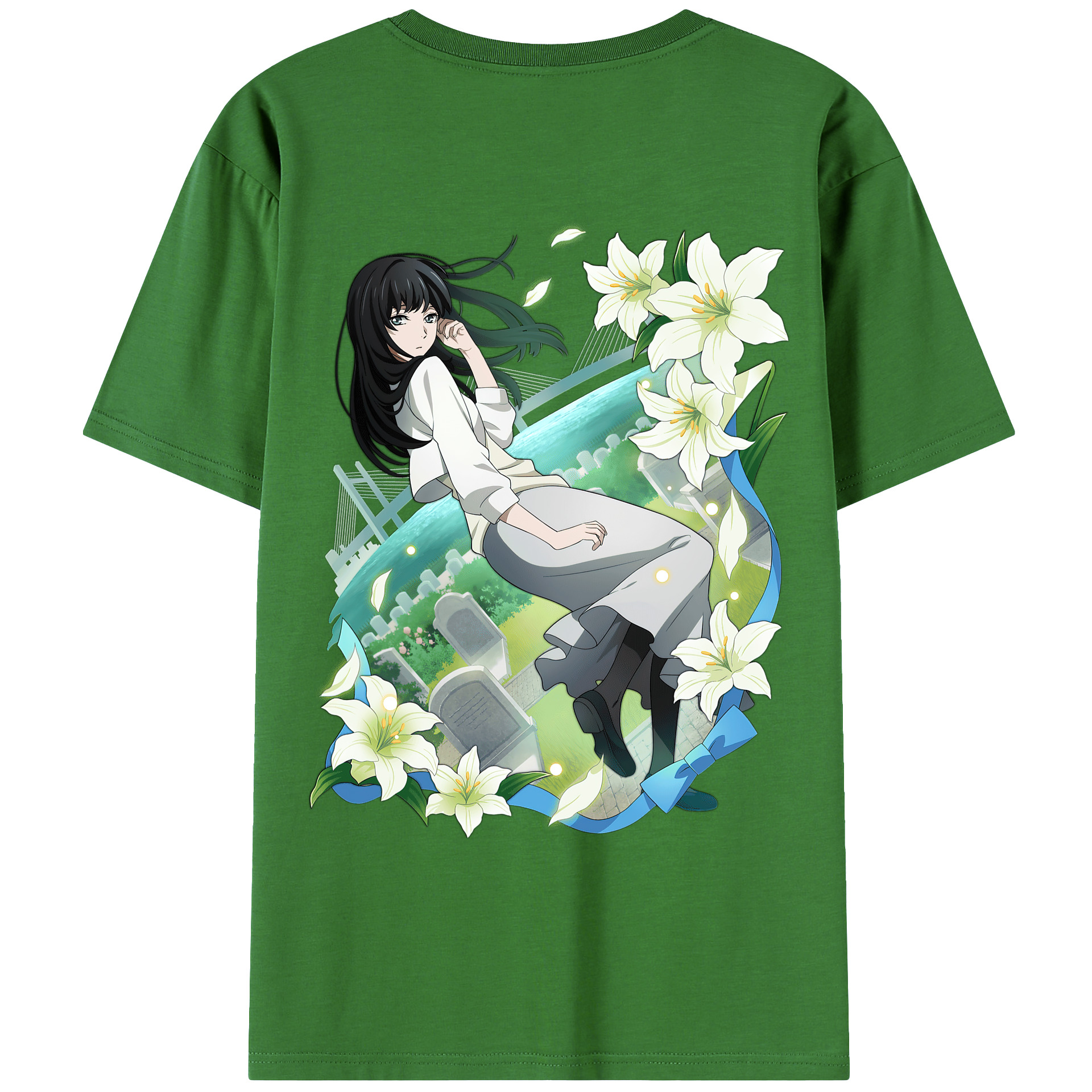 （画像用） 文豪ストレイドッグス Bungo Stray Dogs レディース半袖Tシャツ(バックプリント)